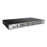 D-Link DGS 3630-28TC - Switch - L3 - gestito - 20 x 10/100/1000 + 4 x combo Gigabit SFP + 4 x 10 Gigabit SFP+ - montabile su rack